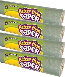 Teacher Created Resources Better Than Paper Bulletin Board Roll, Sage Green, 4-Pack