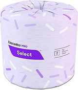 Cascades B040 North River Standard Bathroom Tissue, 2-Ply, 4 x 3 3/16, 500 Per Roll (Case of 96)