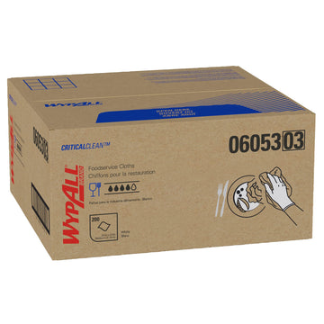 WypAll CriticalClean Heavy Duty Foodservice Wipes, 200 Towels (06053)