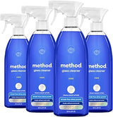Method Glass Cleaner, Mint, 28 Ounce, 4 Pack, Packaging May Vary