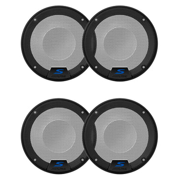 (2 KTE-S50G 5.25" S-Series Speaker Grill Bundle by Alpine – Model AlpineBDL241108-09