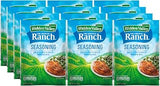 Hidden Valley Original Ranch Salad Dressing and Seasoning Mix, Gluten Free, 1 Ounce Packet, Pack of 12 (Package May Vary)