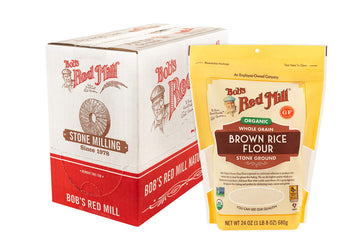 Organic Brown Rice Flour by Bob's Red Mill – 1.5 Pound (Pack of 4), Model P102007