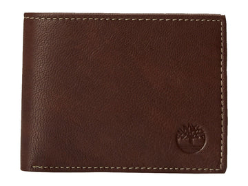Blix Slimfold Brown One Size by Timberland – One Size, Leather, Brown, Model D10222-01