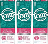 Tom's of Maine Sensitive and Whitening Toothpaste, Mint, 3 Pack, 4 oz