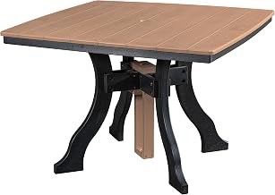 American Furniture Classics Dining Height Square Table in Cedar/Black