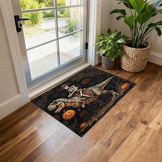 JUNZAN Soft Faux Lambskin Plush Non Slip Rubber Back Floor Rug One Size