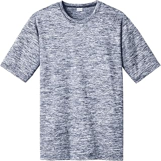 SPORT-TEK Unisex PosiCharge Electric Heather Tee | Athletic Fit Workout T-Shirt for Men & Women
