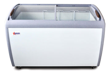 Commercial Restaurant 50" / 12.8 cu.ft. ICE CREAM FREEZER by Omcan – 12.8 cubic_feet, white, Model 27941