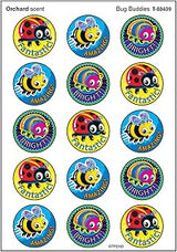 Trend Enterprises Trend Bug Buddies/Orchard Stinky Stickers, Classroom Incentives, 60 Count
