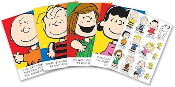 Eureka Peanuts Characters and Motivational Phrases Bulletin Board Sets
