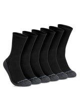 Mens Comfort Crew Socks by Timberland – Polyester Blend, Black, Model SA2003/086L