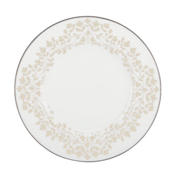 Nature's Vows Accent Plate by Lenox – Medium, Bone China, White, Model 815130