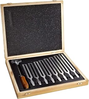 hand2mind United Scientific Octave Tuning Forks, Set of 8