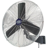 30" Diameter Commercial Wall Mount Fan by Global Industrial – 42"L x 33"W x 7"H, Alloy Steel, Black, Model MI0816R