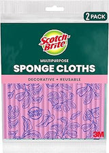 Scotch-Brite Sponge Cloths, 2 Pack