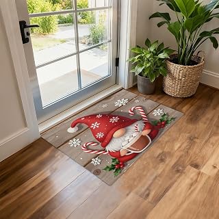 JUNZAN Soft Faux Lambskin Plush Non Slip Rubber Back Floor Rug One Size