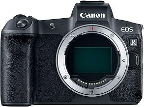 Canon EOS R, Vlogging and Content Creator Camera 4K UHD, Digital Single-Lens Non-Reflex AF/AE, 0.76 Magnification, OLED Color Electronic Viewfinder, CMOS Sensor, Mirrorless, Full-Frame (Body Only)