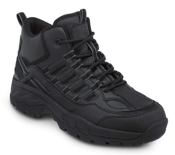 Womens Black Boone Composite Toe SRO Hiker 8.0 M by SR Max – 8, Polyurethane, Black, Model Maxtrax