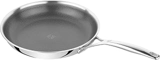 ZWILLING Peak 12-inch Stainless Steel Ceramic Nonstick Dual Performance Fry Pan, Compatible with All Stovetops, Including Induction, Dishwasher Safe