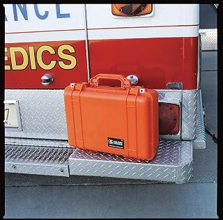 Pelican EMS Case, Black, 24.25 x 19.43 x 8.68 in