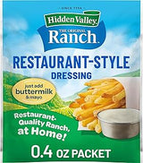 Hidden Valley Original Ranch Restaurant Style Dressing Recipe Mix, 0.4 Ounce (Package May Vary)