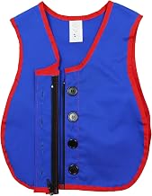 Childrens Factory Manual Dexterity Vests; Button & Zipper Vest Children's Vest