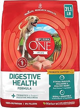 Purina ONE Plus Digestive Health Dry Dog Food, Chicken, 31.1 lb Bag