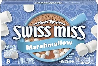 Swiss Miss Chocolate Hot Cocoa Mix With Marshmallows, 1.38 oz., 8-ct