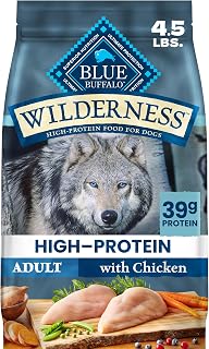 Blue Buffalo Wilderness Chicken & Wholesome Grains Adult Dry Dog Food 4.5lb