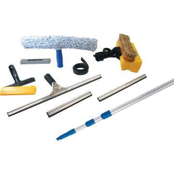 Universal Window Cleaning Kit Silver 36 Inch by Ettore – 36 Inch, Silver, Model 2510