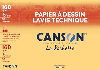 Canson Technical 200037101 Drawing Paper White A3-29,7 x 42 cm White