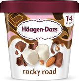 Häagen-Dazs Haagen-Dazs Rocky Road Ice Cream Frozen, brownie, 14 Ounce