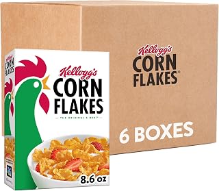 Kellogg's Corn Flakes Original Breakfast Cereal 3.23Lb 6 Count
