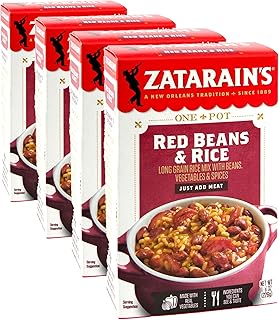 Zatarain's Red Beans & Rice, 8 oz (Pack of 4)