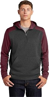 Tech Fleece Colorblock 1/4-Zip Hooded Sweatshirt. ST249 - Sport-Tek ST249
