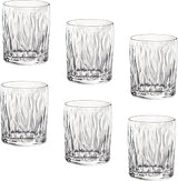 Bormioli Rocco Water Glass, Set of 6, 10.25 oz, Clear