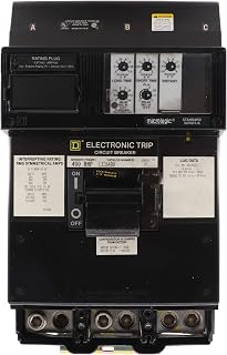 Square D LX36400 Molded Case Type-LX Circuit Breaker 3P, 3PH, 400A, 600V