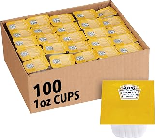 HEINZ Honey Mustard Sauce (1 oz Packets, Pack of 100)