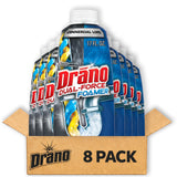 Dual-Force Foamer Drain Clog Remover & Cleaner by Drano – 17 Fl Oz, Multicolor, Pack of 8, Model 377319