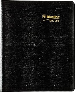 Blueline 2026 Plan & Link™ Essential Weekly Planner, Appointment Book, 12 Months, January to December, 9.25" x 7.25", Black (C5275.81T-26)