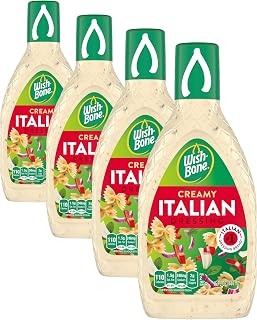 Wish-Bone Creamy Italian Dressing, 15 FL oz (Pack of 4)