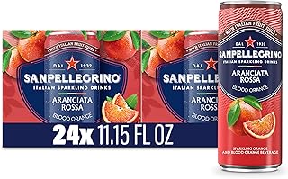 San Pellegrino Sanpellegrino Crafted Soda Italiana, Blood Orange, 24 Pack