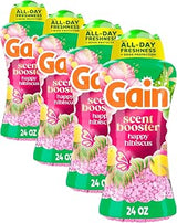 Gain In-Wash Laundry Scent Booster Beads, Happy, 24 oz (Pack of 4)