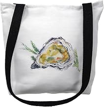 Betsy Drake TY121M 16 x 16 in. Oyster Shell Tote Bag - Medium