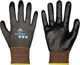 Superior Glove Cut Resistant Work Gloves with Ultra-Thin Touchscreen Friendly Palm Coating - S21TAXRFN (12 Pairs)