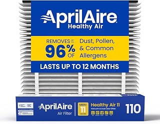 Genuine AprilAire 110 Replacement Filter 110 Air Filter MERV 11 (Pack of 1)
