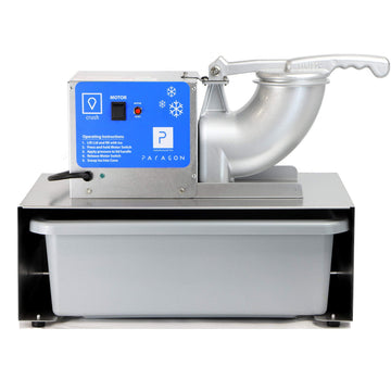 Port-A-Blast SNO Cone Machine for Professional Concessionaires Requiring Commercial Heavy Duty Snow Cone Equipment 1/3 Horse Power 792 Watts by Paragon – metal, Model 6133510