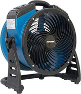 XPOWER P-21AR 11" Diameter Industrial High Velocity Axial Air Mover/Carpet Dryer/Floor Fan/Utility Blower 1100 CFM, 0.6 Amps