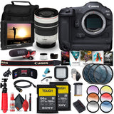 EOS R3 Camera with RF 70-200mm f/2.8 Lens & Monitor (4895C002) Bundle by Canon – Black, Pack of 30, Model 4895C002_EDIRE_13